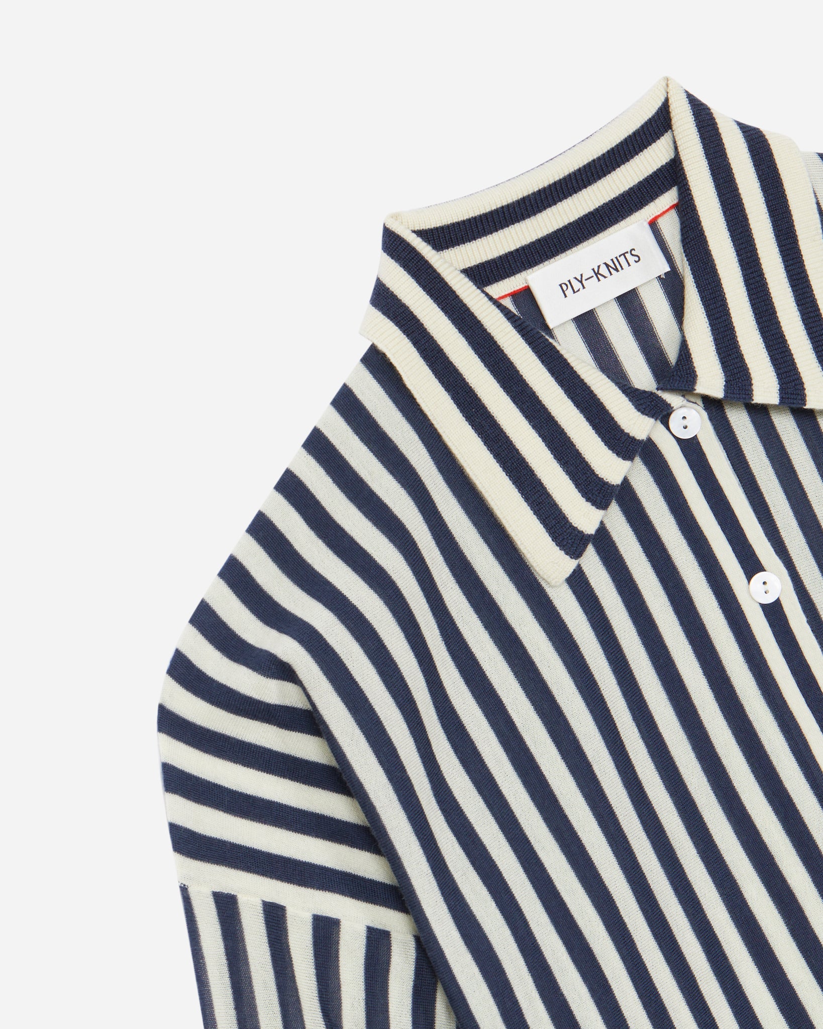 HATHAWAY SOFT-WRAP-SHIRT IN PAST-MIDNIGHT STRIPES