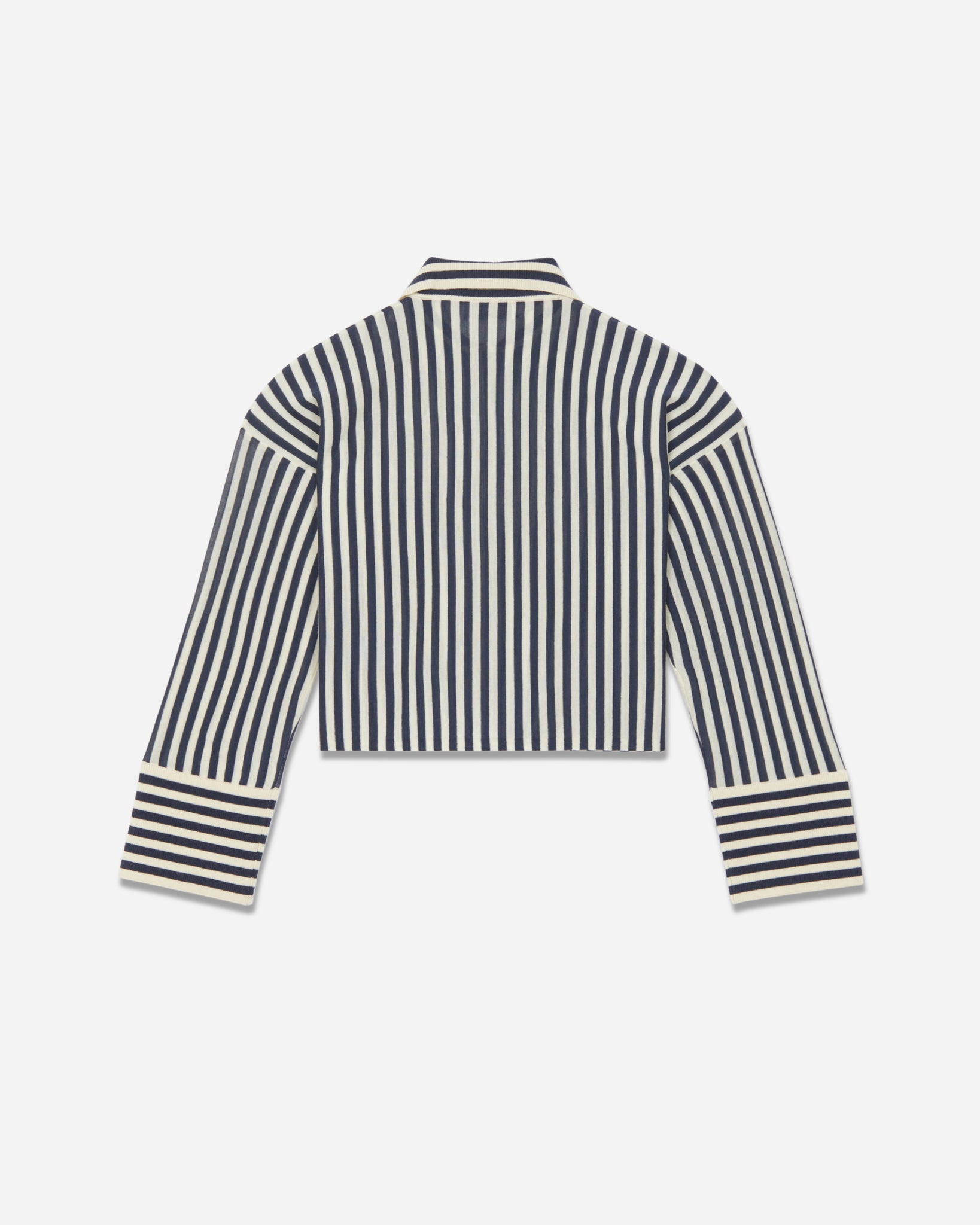 HATHAWAY SOFT-WRAP-SHIRT IN PAST-MIDNIGHT STRIPES